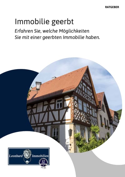 Cover für Immobilie geerbt