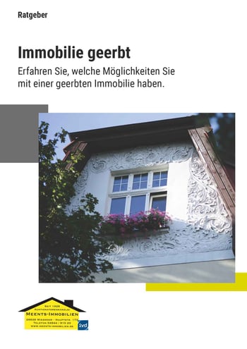 Cover für Immobilie geerbt