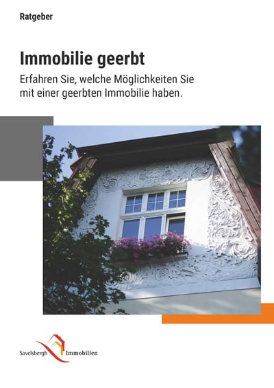 Cover für Immobilie geerbt