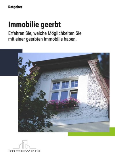 Cover für Immobilie geerbt