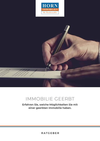 Cover für Immobilie geerbt