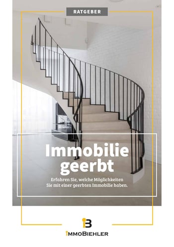 Cover für Immobilie geerbt
