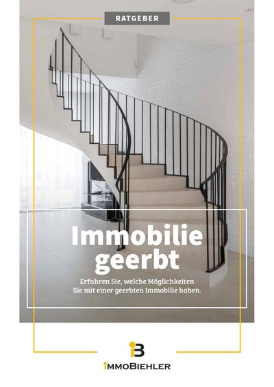 Cover für Immobilie geerbt