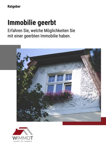 Cover für Immobilie geerbt