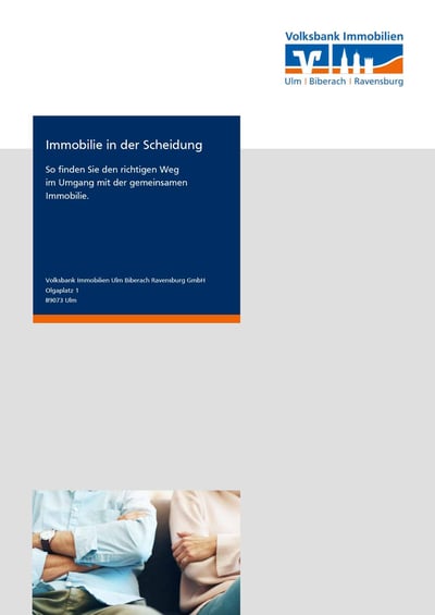 Cover für Immobilie in der Scheidung