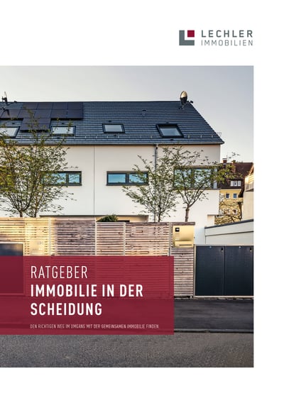 Cover für Immobilie in der Scheidung