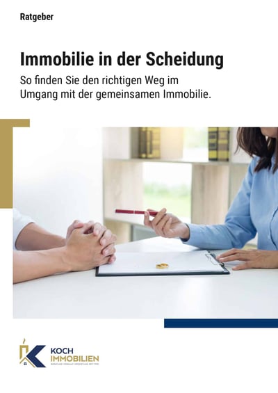 Cover für Immobilie in der Scheidung