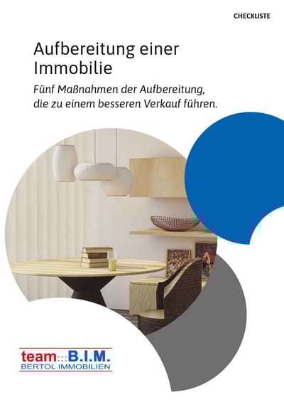Cover für Aufbereitung der Immobilie