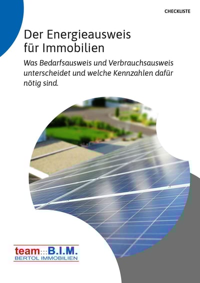 Cover für Verbrauchsorientierter Energieausweis
