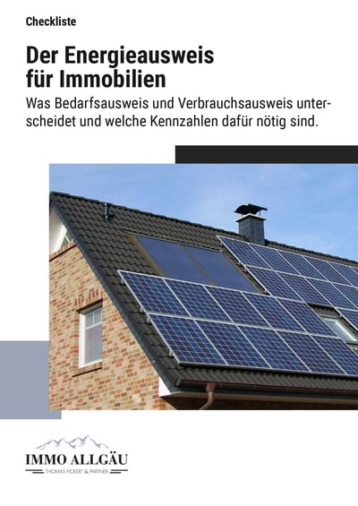 Cover für Verbrauchsorientierter Energieausweis