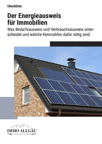 Cover für Verbrauchsorientierter Energieausweis