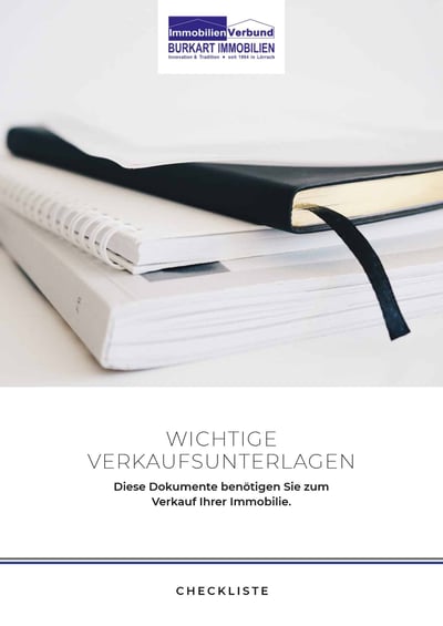 Cover für Wichtige Unterlagen für den Verkauf der Immobilie
