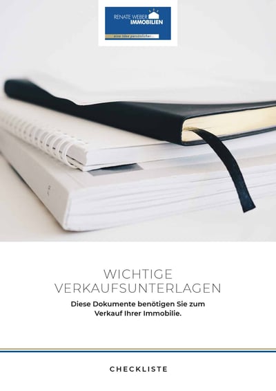 Cover für Wichtige Unterlagen für den Verkauf der Immobilie