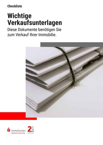 Cover für Wichtige Unterlagen für den Verkauf der Immobilie