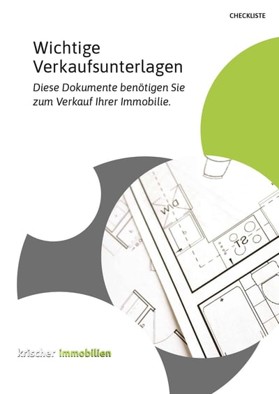 Cover für Wichtige Unterlagen für den Verkauf der Immobilie