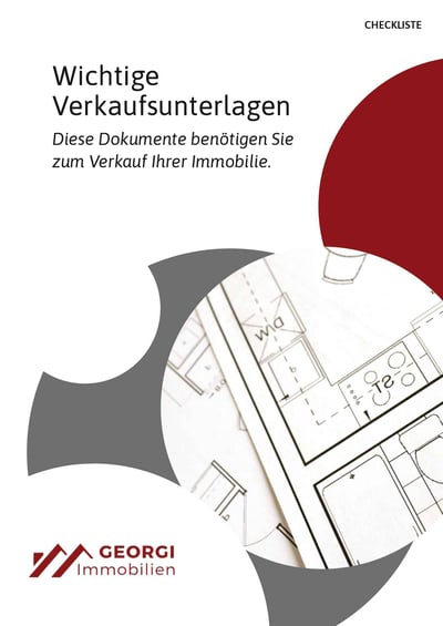 Cover für Wichtige Unterlagen für den Verkauf der Immobilie