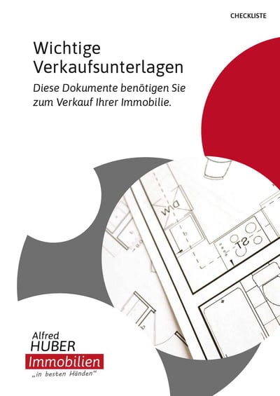 Cover für Wichtige Unterlagen für den Verkauf der Immobilie