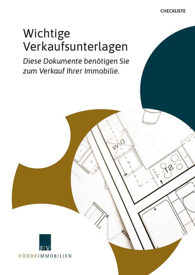 Cover für Wichtige Unterlagen für den Verkauf der Immobilie