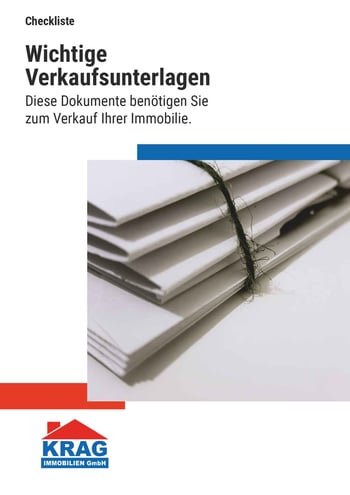 Cover für Wichtige Unterlagen für den Verkauf der Immobilie