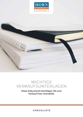 Cover für Wichtige Unterlagen für den Verkauf der Immobilie