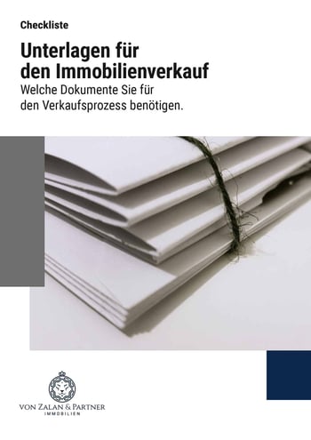 Cover für Wichtige Unterlagen für den Verkauf der Immobilie