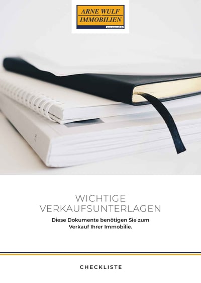 Cover für Wichtige Unterlagen für den Verkauf der Immobilie