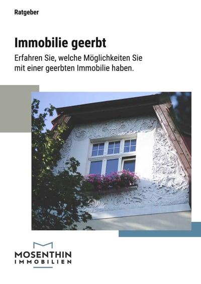 Cover für Immobilie geerbt