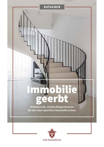 Cover für Immobilie geerbt