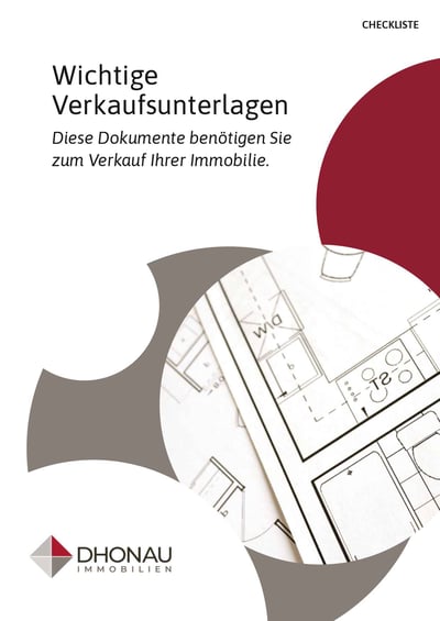 Cover für Wichtige Unterlagen für den Verkauf der Immobilie