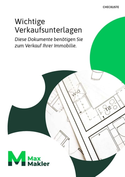 Cover für Wichtige Unterlagen für den Verkauf der Immobilie