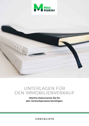 Cover für Wichtige Unterlagen für den Verkauf der Immobilie