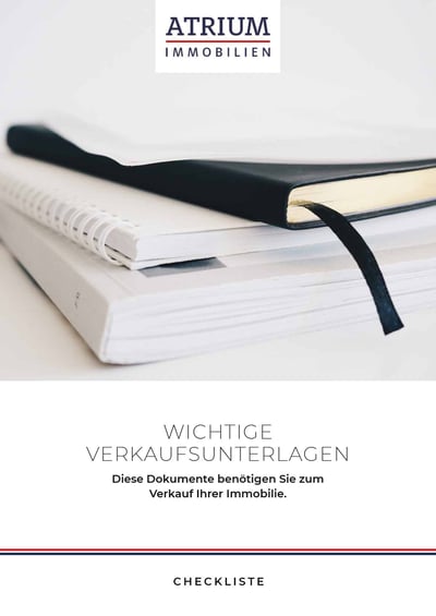 Cover für Wichtige Unterlagen für den Verkauf der Immobilie