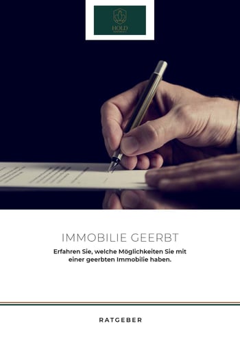 Cover für Immobilie geerbt