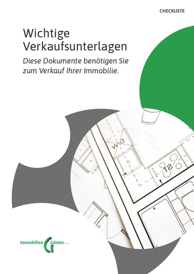 Cover für Wichtige Unterlagen für den Verkauf der Immobilie