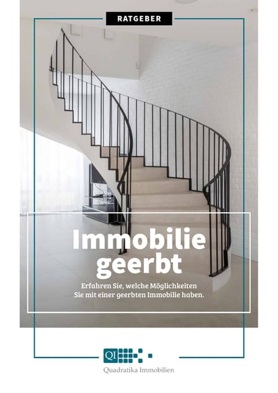 Cover für Immobilie geerbt
