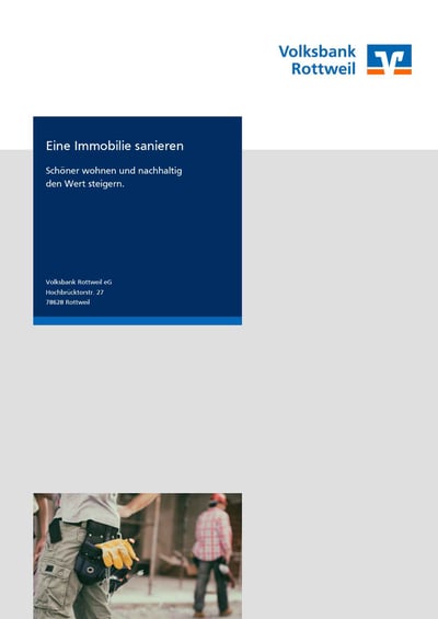 Cover für Sanierung einer Immobilie