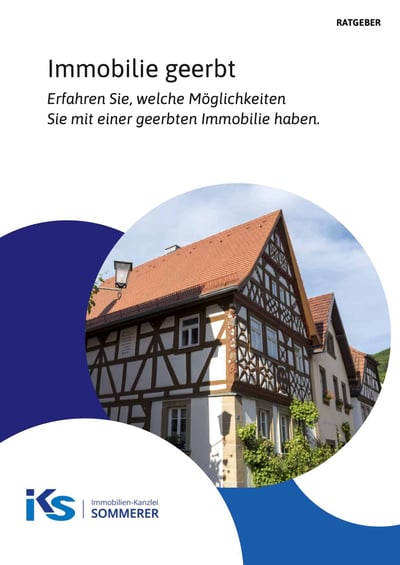 Cover für Immobilie geerbt