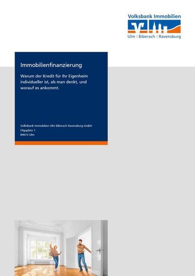 Cover für Immobilienfinanzierung