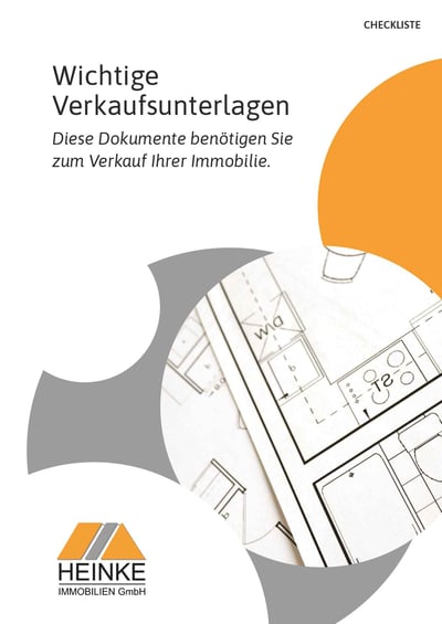 Cover für Wichtige Unterlagen für den Verkauf der Immobilie