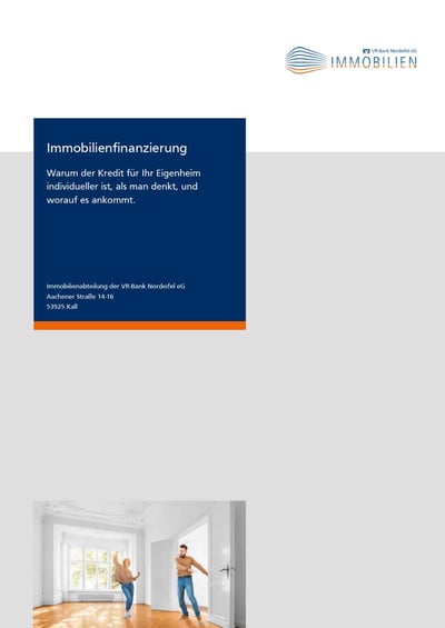 Cover für Immobilienfinanzierung
