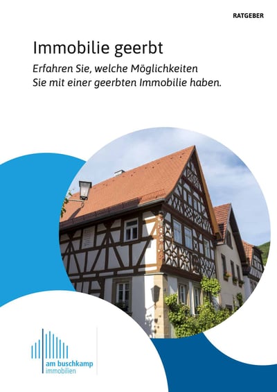 Cover für Immobilie geerbt