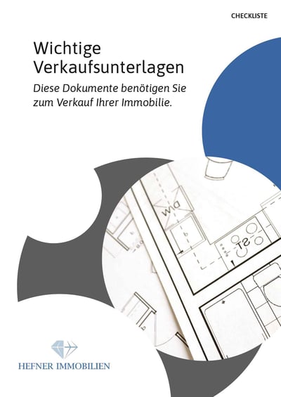 Cover für Wichtige Unterlagen für den Verkauf der Immobilie