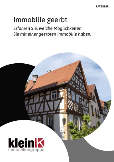 Cover für Immobilie geerbt