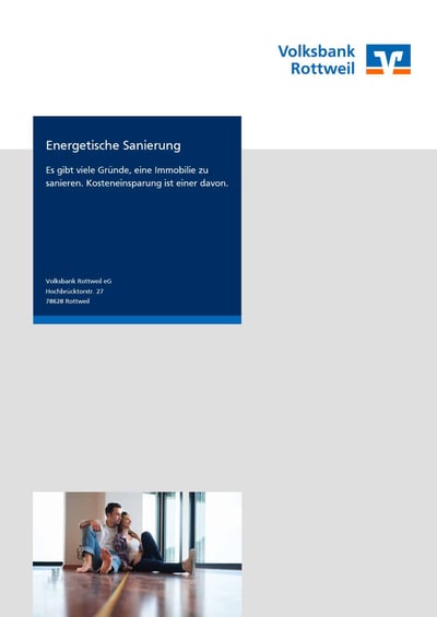 Cover für Energetische Sanierung