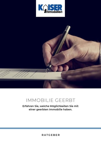 Cover für Immobilie geerbt