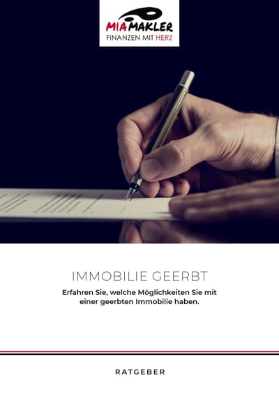 Cover für Immobilie geerbt