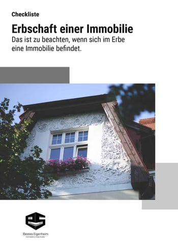 Cover für Erbschaft einer Immobilie