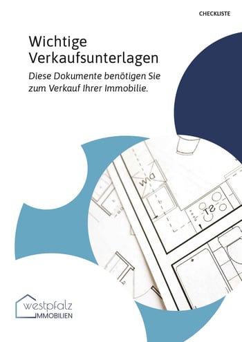 Cover für Wichtige Unterlagen für den Verkauf der Immobilie