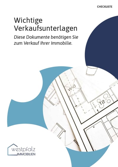 Cover für Wichtige Unterlagen für den Verkauf der Immobilie