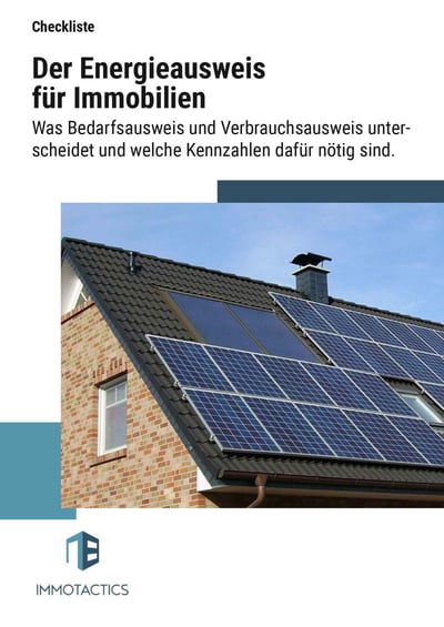 Cover für Verbrauchsorientierter Energieausweis